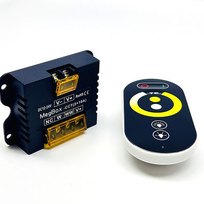 Telecomando di CC 24V di CC 12V di Dimmer del regolatore di temperatura del colore LED