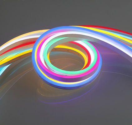 Striscia flessibile variopinta del silicone LED, metropolitana al neon impermeabile del LED per il tabellone per le affissioni