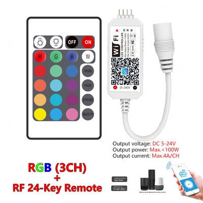 Musica telecomandata di voce del App di Wifi Single Color Rgb Rgbw del regolatore di Mini Led Smart per lo Smart Home