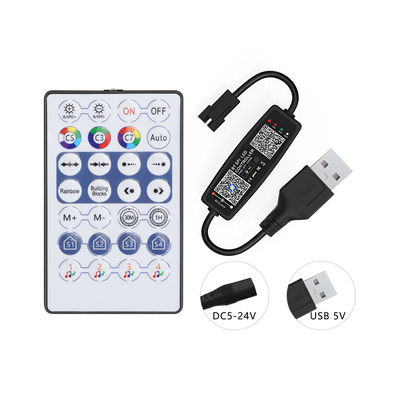 Mini regolatore della striscia di USB 5V LED, ripresa esterna di Bluetooth With rf del regolatore della luce del pixel LED