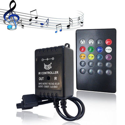 Music LED RGB Controller 3CH 20 Key Telecomando IR per la decorazione domestica