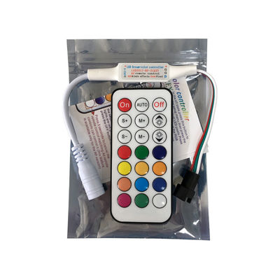 Un mini rf regolatore a distanza di 21 chiave, regolatore magico For LED 2811 di colore una striscia di 2812 pixel