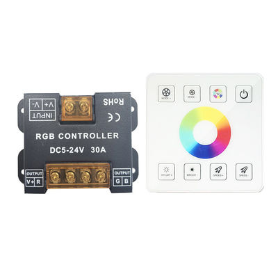 Singolo colore LED che attenua regolatore, pannello di controllo di RGB di alto potere 30A
