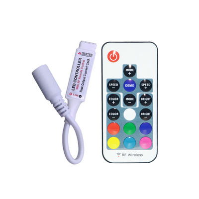 17 ripresa esterna senza fili chiave di Manica rf del LED Mini Controller 12V 3 per una striscia di 5050 LED