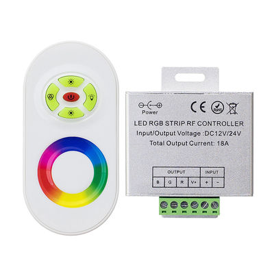 CC a distanza 12V 18A del regolatore della striscia di RGB LED di tocco di rf per le strisce di RGB LED
