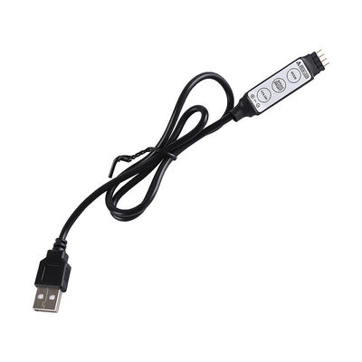 Chiave alimentata 5V di USB LED Mini Controller 3 per la luce di striscia di colore del LED RGB