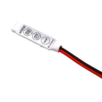 Manuale del bottone di chiave 3 di CC 24V LED Mini Controller 3 per la luce di striscia di colore di 5050 Rgb