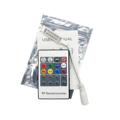 Mini telecomando senza fili chiave del regolatore 20 di rf LED RGB per le lampade fluorescenti del LED