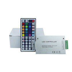 Regolatore chiave 12A 24A di RGB LED del caso 44 di alluminio per la luce di striscia di RGB