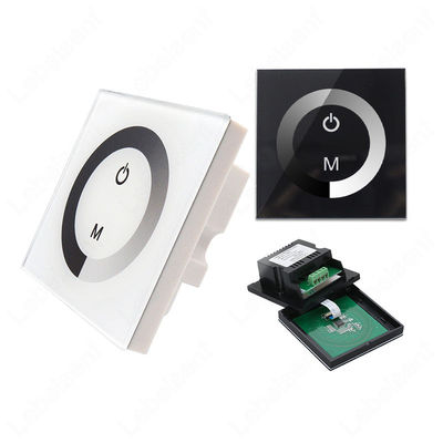 12V fissato al muro 24V LED che accende commutatore più tenue per la singola luce di striscia di colore