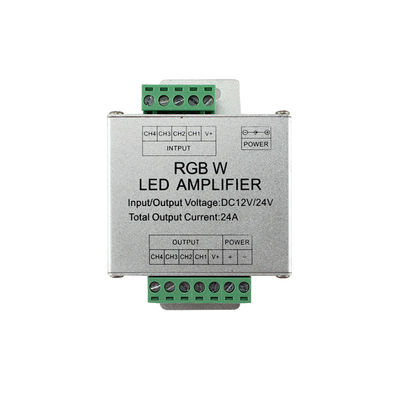 24A segnale di sincronizzazione di alluminio dell'amplificatore RGBW della striscia di caso LED per 5 il modo del cavo 4