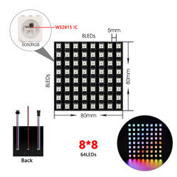 Colore programmabile flessibile di magia di Smd 5050 della luce di striscia del pixel del LED