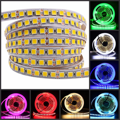 Singole lampade fluorescenti su misura 600leds/M flessibili di colore LED di DC12V 5054