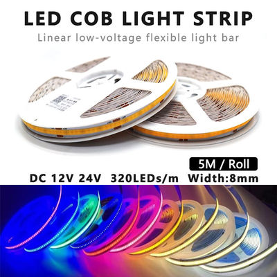 Colore flessibile ad alta densità della luce di striscia della PANNOCCHIA di Dimmable LED singolo