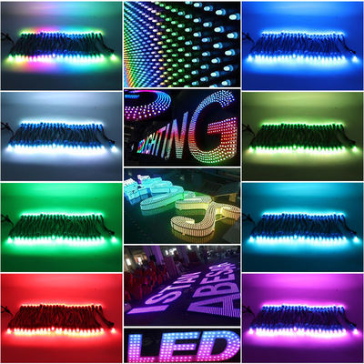 Colore pieno indirizzabile impermeabile WS2811 della luce di striscia del pixel di RGB LED