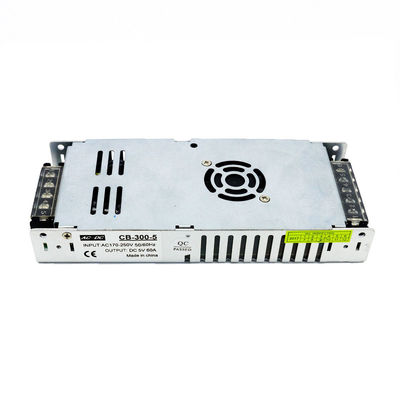 La tensione ultrasottile ha regolato il CA di commutazione dell'alimentazione elettrica 220V al fan che di alluminio di accessorio di caso di CC 5V 300W 60A l'azionamento trasforma