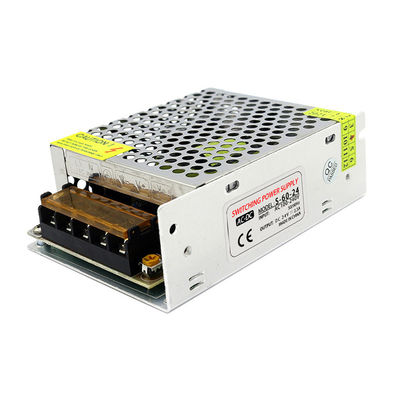 CA di commutazione regolato su misura 100V 240V dell'alimentazione elettrica a CC 24V 2.5A 60W