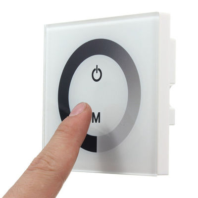 12V fissato al muro 24V LED che accende commutatore più tenue per la singola luce di striscia di colore