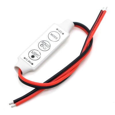 3 LED chiave Mini Controller 5V 12V 24V per 5050 3528 la singola luce di striscia di colore LED