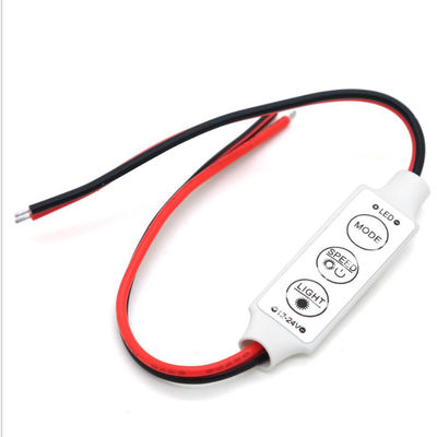 3 LED chiave Mini Controller 5V 12V 24V per 5050 3528 la singola luce di striscia di colore LED