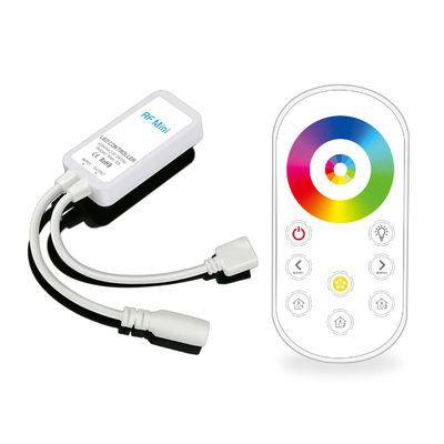 Ripresa esterna senza fili di tocco di Mini rf del regolatore di CC 24V LED RGB per la striscia del LED 5050
