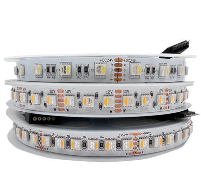 Striscia 12V RGBW RGBWW 4 dell'OEM 5050 RGB LED in 1 cambiamento bianco di colore