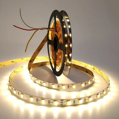 Bianco doppio flessibile di CW WW della striscia regolabile di temperatura del colore LED di CC 24V 5050