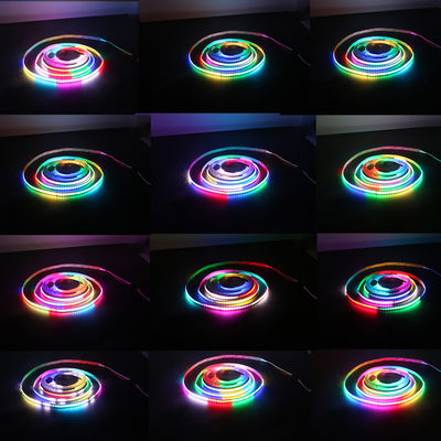 Morbidezza flessibile multicolore 160LEDs/M For Home Decoration della luce di striscia della PANNOCCHIA di IP20 LED