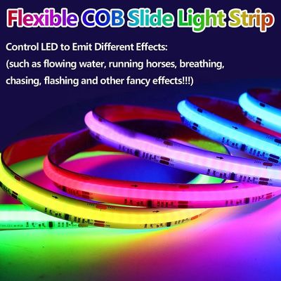 Full Color RGBW LED COB Strip Light 24V 720LED/M Per la decorazione