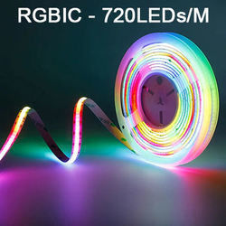 Full Color RGBW LED COB Strip Light 24V 720LED/M Per la decorazione