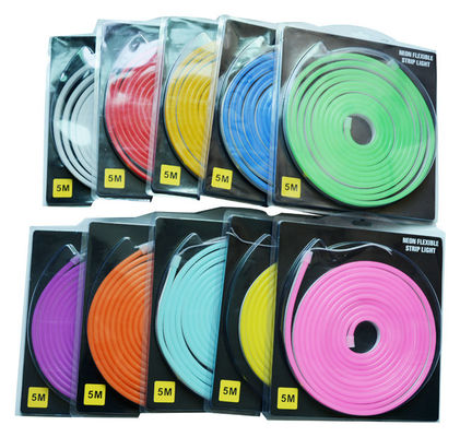 Lampada a neon IP67 impermeabile, RGB LED Neon Flex Rope DC12V AC110V AC220V