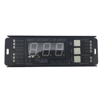 Decodificatore di Manica LED DMX di RGB 3, regolatore 12V di DMX512 LED per la luce di striscia del LED