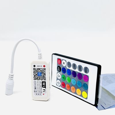 Rf 24 chiave Wifi 3 canali RGB LED Controller 16 milioni di colori Buletooth per la luce a striscia