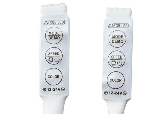 Mini controller a LED DC 5-24V 3 canali per luci a strisce a LED RGB