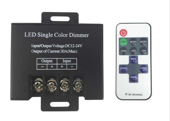 Remote wireless RF DC12-24V Knob LED Controller Dimmer con potenza massima 300W Interruttore di regolazione della luminosità