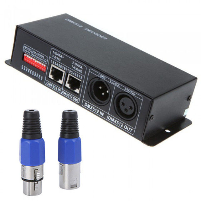 Manica RGBW di RGB 4 di Manica del decodificatore 3 di Dmx del nastro di DMX512 LED con CE certificato