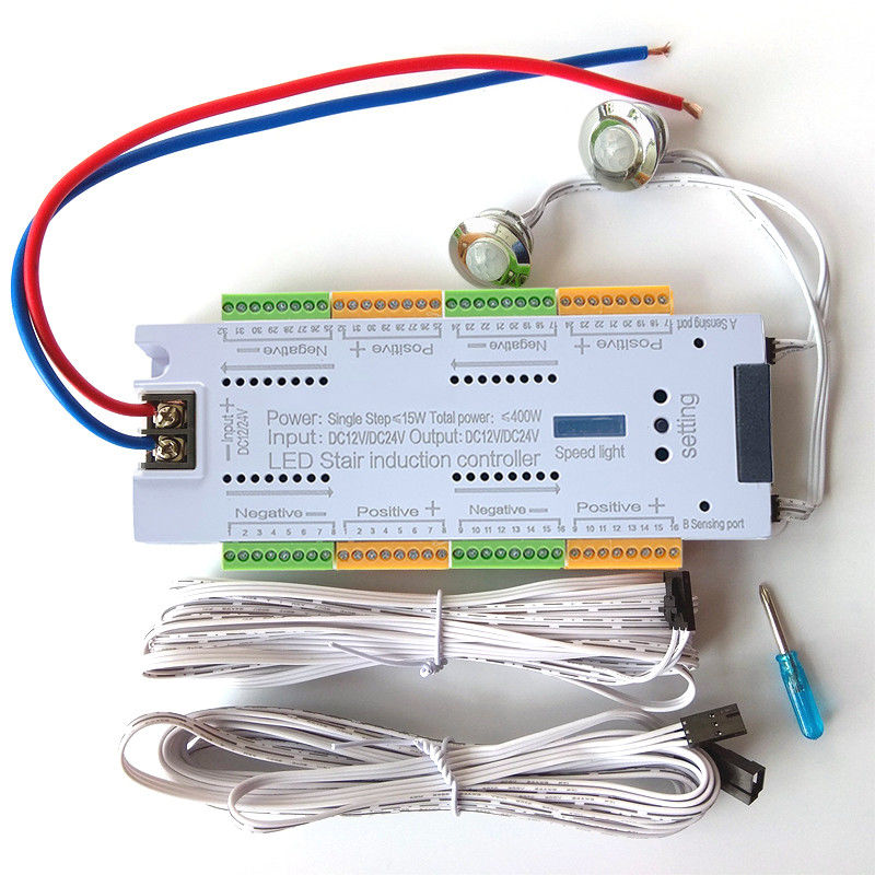 Il regolatore della scala LED di Manica 32, PIR Motion Sensor Switch For fa un passo luce di striscia