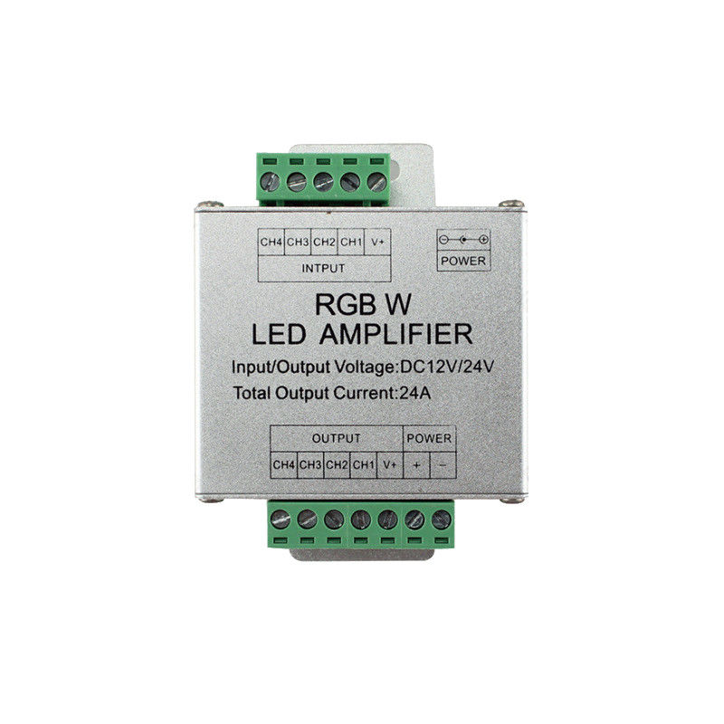 24A segnale di sincronizzazione di alluminio dell'amplificatore RGBW della striscia di caso LED per 5 il modo del cavo 4