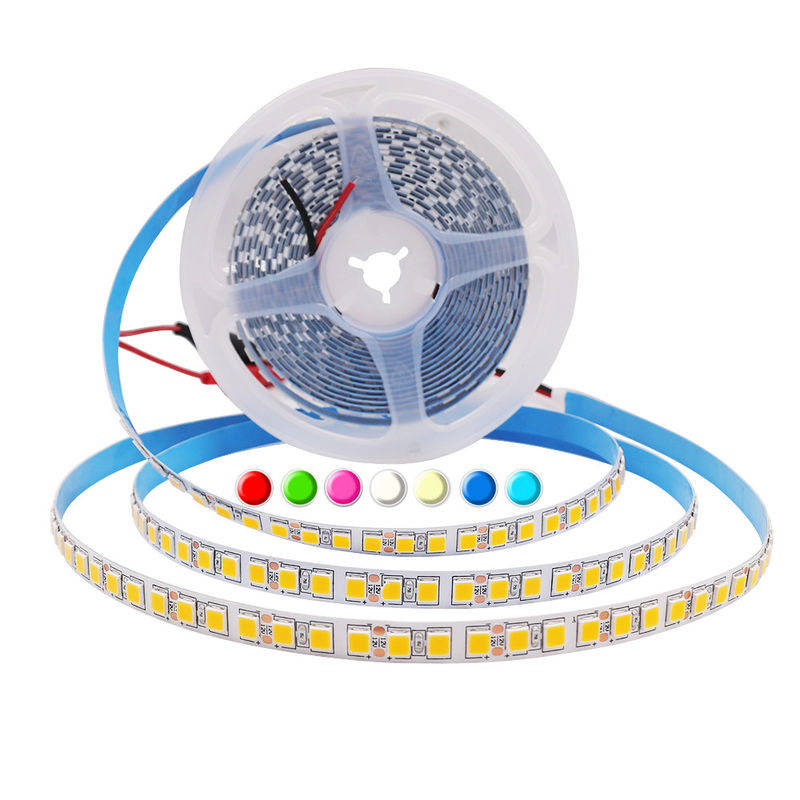 Singole lampade fluorescenti su misura 600leds/M flessibili di colore LED di DC12V 5054