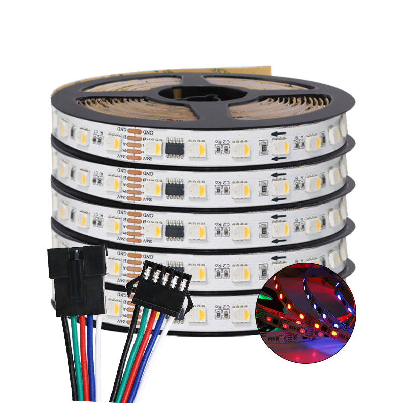 Striscia indirizzabile Smd 5050 Rgbw Rgbww 4 di Dmx512 LED in 1 per la decorazione domestica