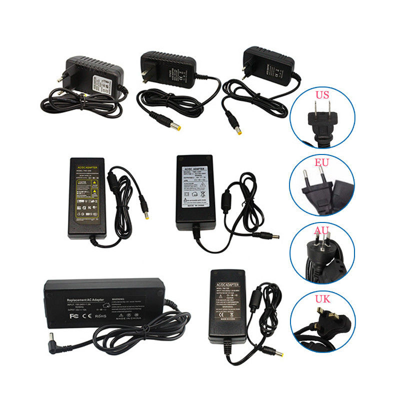 CA 100-240V al tipo da tavolino alimentazione elettrica di 5.5*2.5m 1A 2A 3A 5A 6A 7A 10A della spina di parete di CC 12V