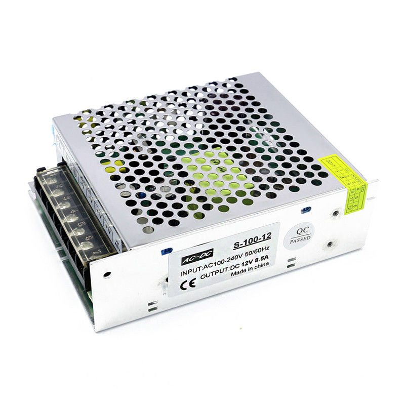 CA regolato 100V 240V di Switch Power Supply del driver del LED a CC 12V 8.5A 100W