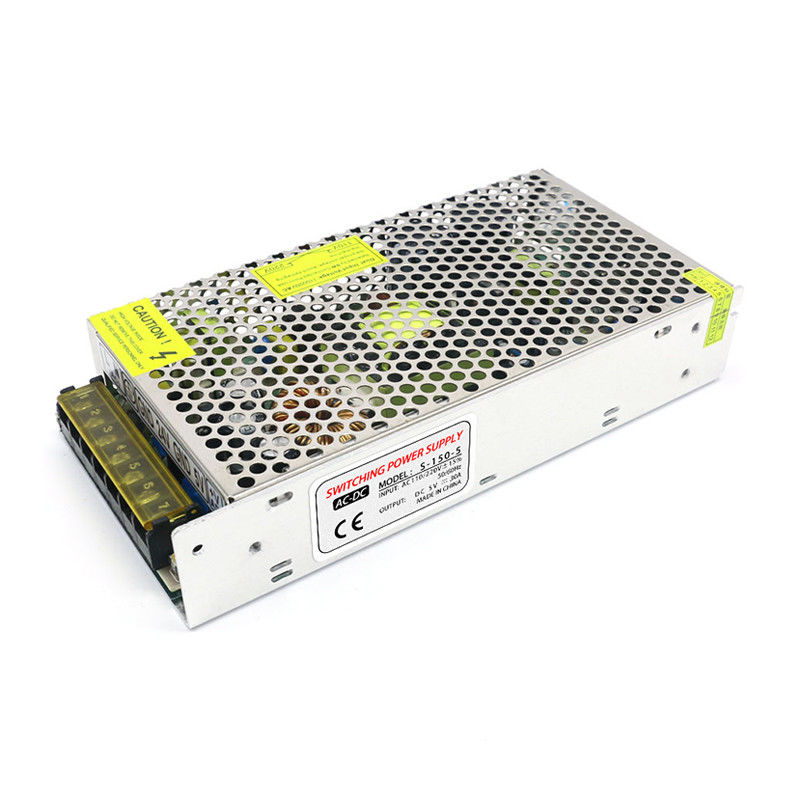 CA regolato 110V 220V di Switching Power Supply del driver del LED a CC 5V 30A 150W
