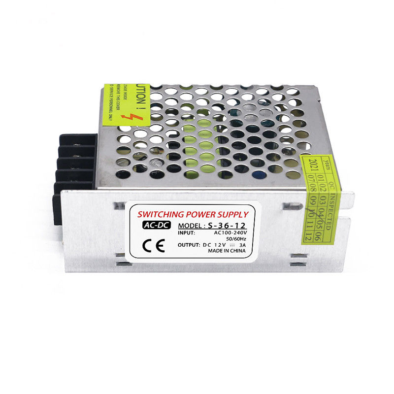 Alimentazione elettrica del commutatore di CC 12V 36W 3A per trasmettitore del regolatore di tensione di illuminazione del LED