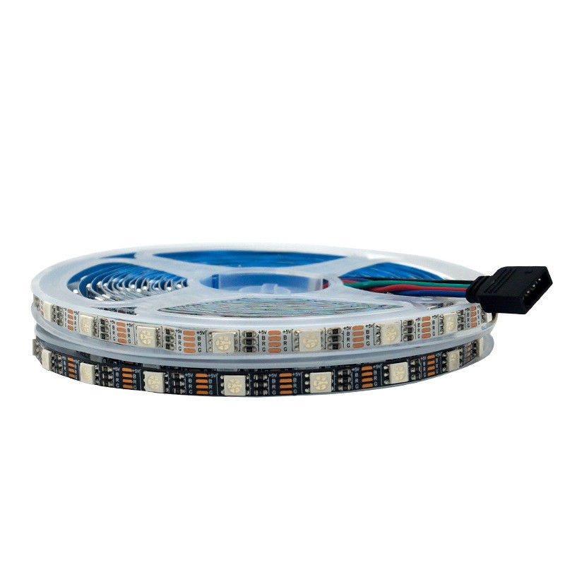 Cambiamento stretto di colore 12V di versione 6mm della luce di striscia di SMD 5050 LED RGB