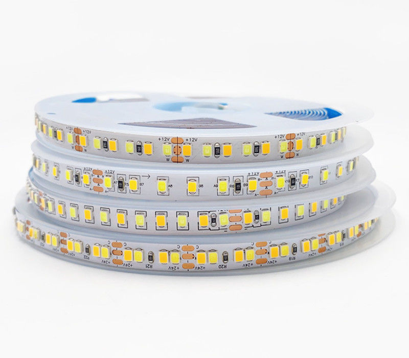 Striscia regolabile 180LEDs/M For Decorative Lighting di temperatura del colore LED di colore del doppio del TDC