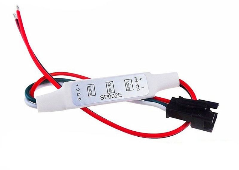 DC5-24V LED pixel controller SP002E Controllo WS2811 luce a striscia a colori