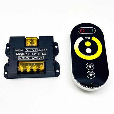Telecomando di CC 24V di CC 12V di Dimmer del regolatore di temperatura del colore LED